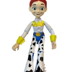 Toy Story 4‎ Jessie Action Figure 9” Doll Disney Mattel 2017 No Hat